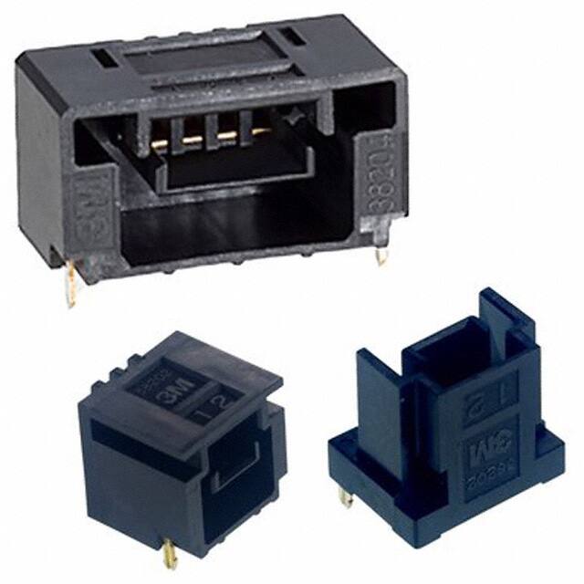 38204-52S3-000PL 3M  Headers Receptacles Female Sockets
